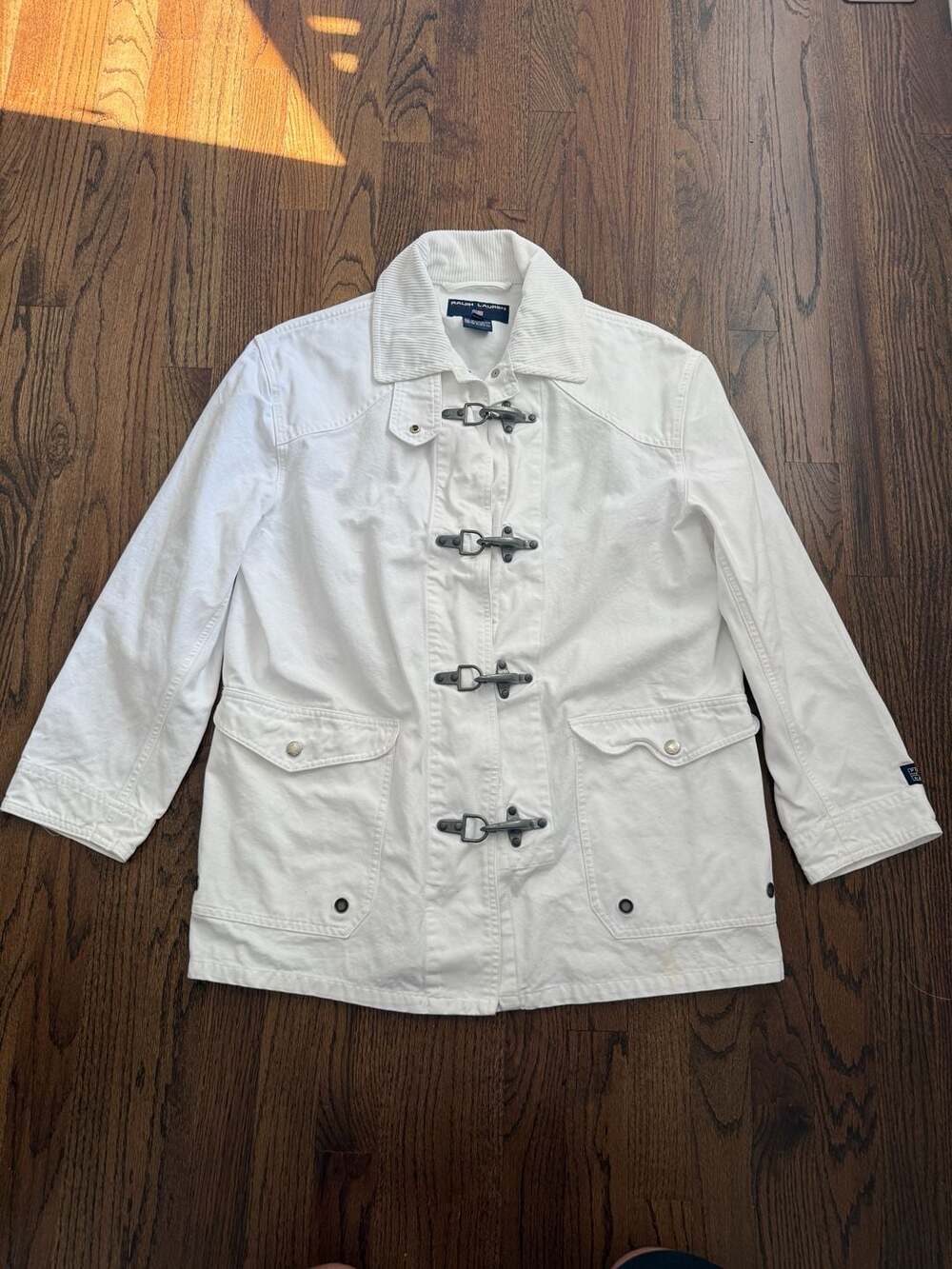 Polo Ralph Lauren Polo Sport 90s Fireman Jacket White